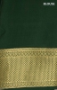 Checks & Contrast Mysore Crepe Silk Saree